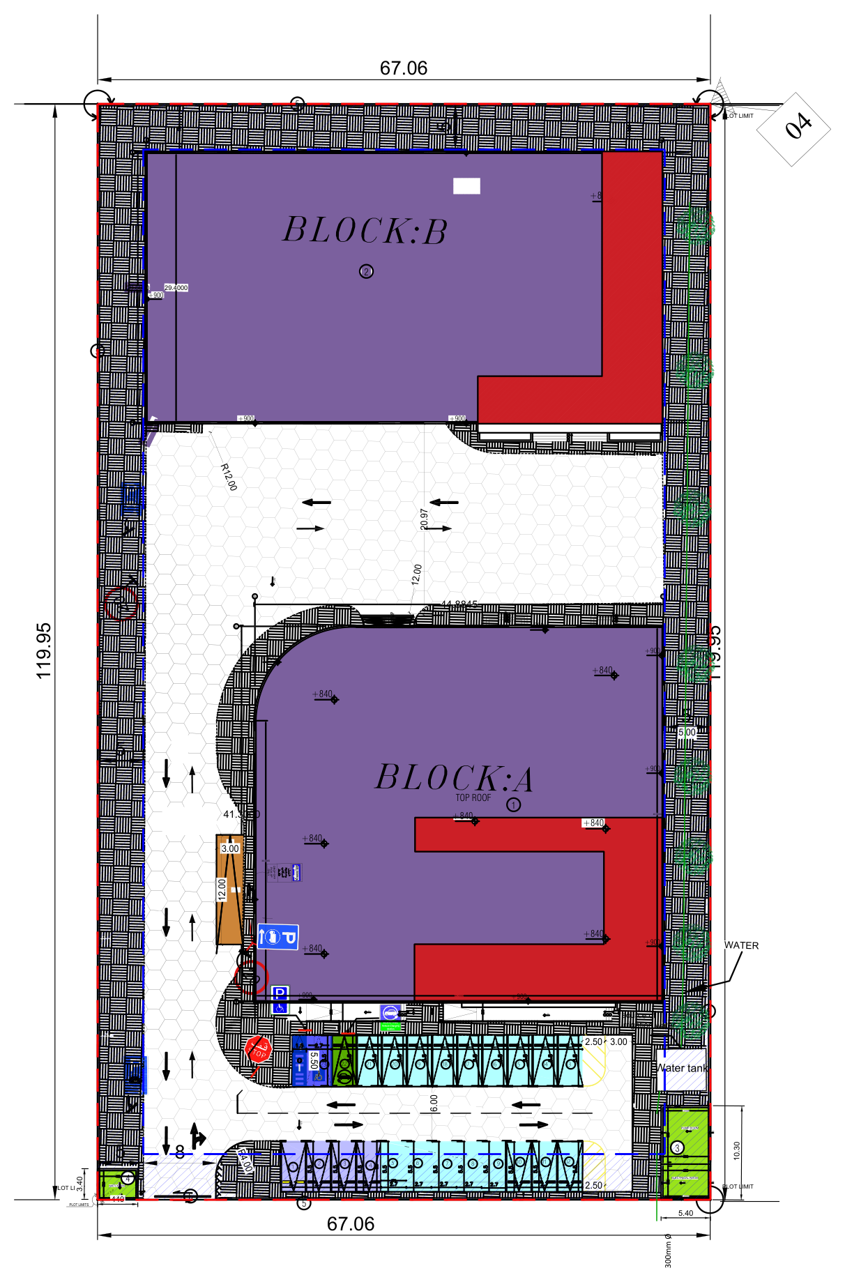 LUMENA site plan